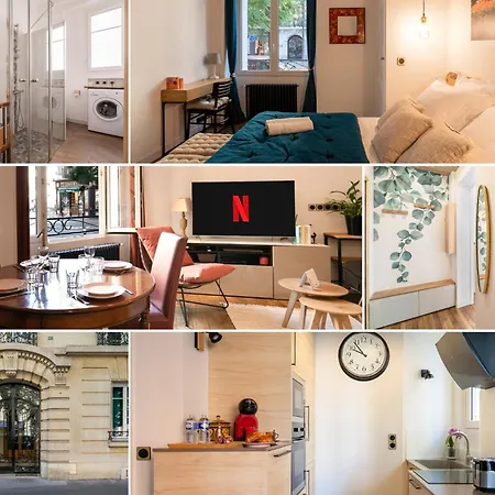 Le Félix - Proche Métro, Tous Commerces Appartamento Parigi